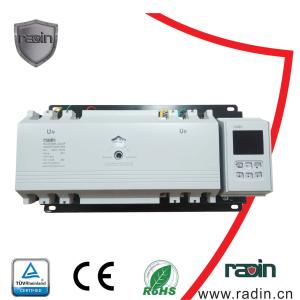 100A-225A 3P/4P Generator Power Switch MCCB Type Dual Power White Black For Bank