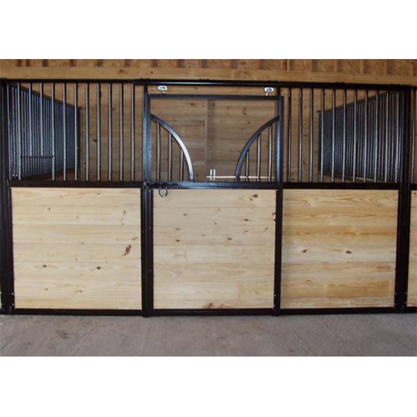 50mm Customized Horse Stable Equipment With Galvanized Steel Tube Stable