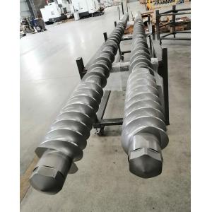 Twin Screw Extruder Machine Components Diameter 120mm Involute Spline Shaft for