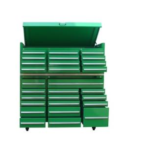 Professional Garage Heavy Duty Tool Box with Stainless Steel Handles and Wheels