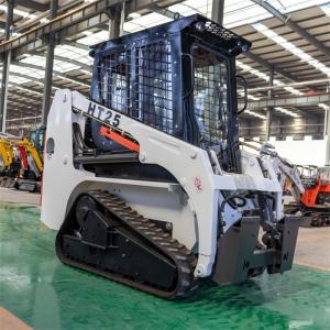 CE EPA Engine Mini Skid Steer Loader Articulated Wheel Loader 1300kg HT25