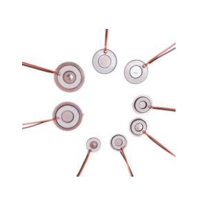 Microporous Ultrasonic Level Transducer , Silver Layer Underwater Ultrasonic