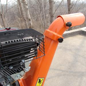 Small Wood Chipper Machine Design Gasoline 196cc 3.6kw 6.5HP