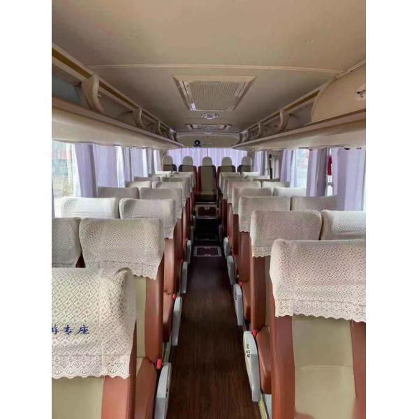 Left Steering Single Doors Airbag Chassis Luxury VIP Seats Used Passenger Bus Used Yutong Bus Brand ZK6908 38 Seats
