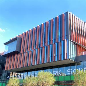 Engineering Aluminum Structures Unitized Glass Facade For Long Lasting