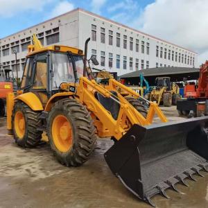 JCB 4CX Backhoe Loader Second Hand Energy Saving With High Capacity