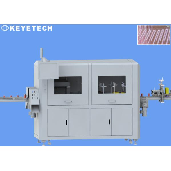 Paper & Plastic Straw Defects Detection Machine with Auto Labeling Device