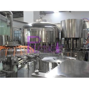 PLC Monoblock Drinking Water Filling Plant Beverage Washing Filling Capping
