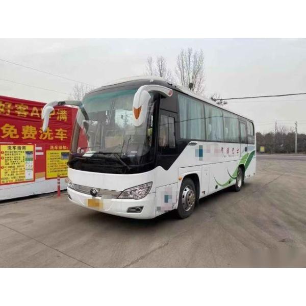 Left Steering Single Doors Airbag Chassis Luxury VIP Seats Used Passenger Bus