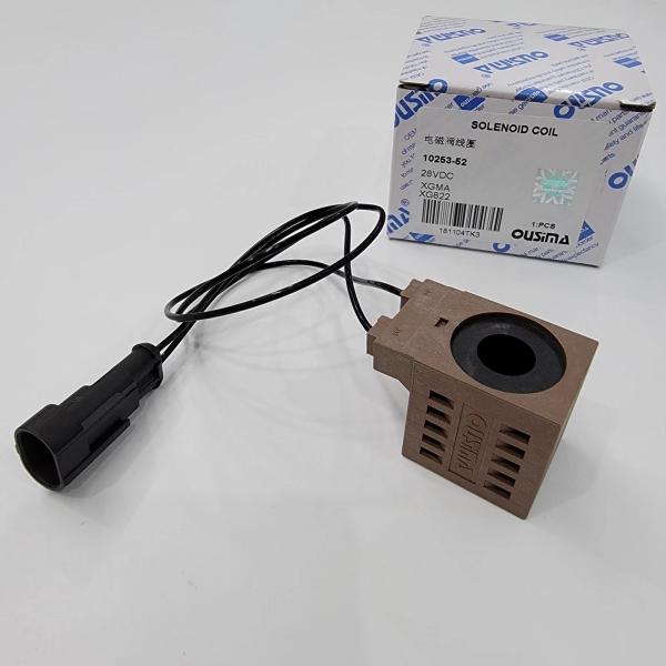 XGMA XG822 Solenoid Valve Coil , 10253-52 Dc Solenoid Coil 28V
