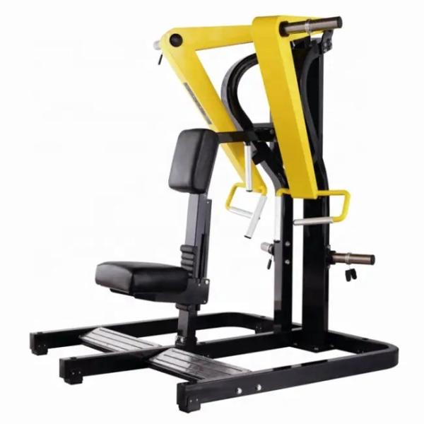 Quality Back Extension Plate Loaded Lat Pulldown Machine For Gym Chest Shoulder Exercise for sale