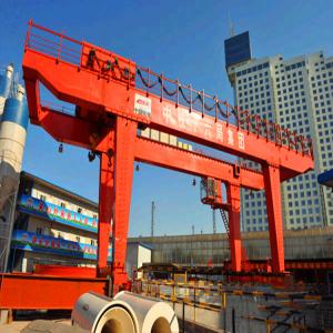 Heavy Duty U Type Double Girder Gantry Crane With Cabin Control Span 35m