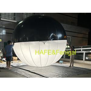 Filmmakers To Hang Inflatable Spherical LED Two Color Balloon Lights