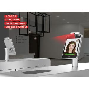 WiFi Face Recognition Body Temp Scanner Kiosk Access Control System