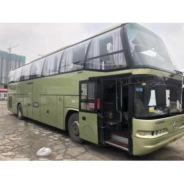 Beifang Used Travel Bus , WP Engine Used City Bus 2013 Year 57 Seats With Toilet