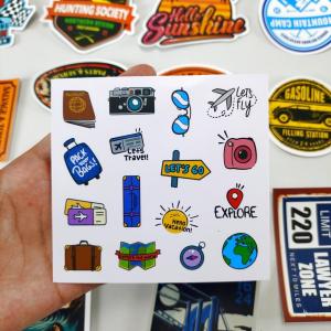 Custom Cosmetic Label Clothing stickers with Screen Printing and Offset Printing