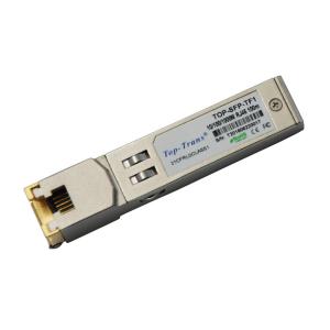 Copper RJ45 SFP 1GbE 1000BASE-T Transceiver Mellanox MC3208411-T
