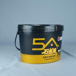 Wholesale 5kg Special Shaped Paint Plastic Bucket With Lid And Handle from china suppliers