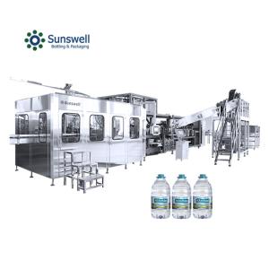 High Accuracy Automatic Water Filling and Capping Machine 5L Price