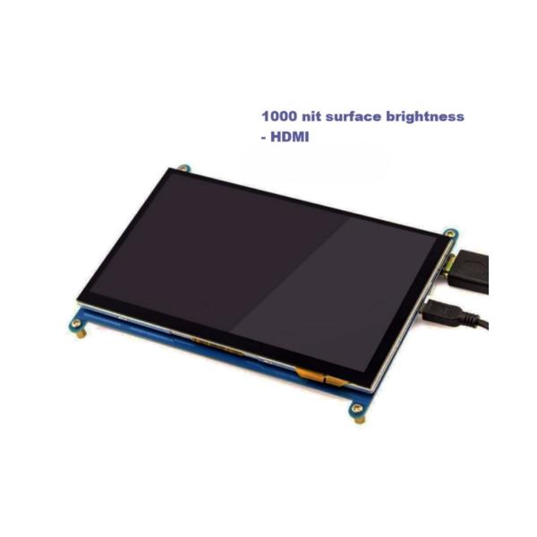 Quality 7 Inch Touch TFT LCD USB Input 5V and High Light for Improved Touch Sensitivity for sale