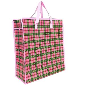 Bopp Laminated PP Woven Shopping Bag Custom Printed Recycled