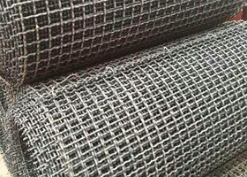 Rectangle Stainless Steel Crimped Wire Mesh , Fine Mesh Hardware Cloth