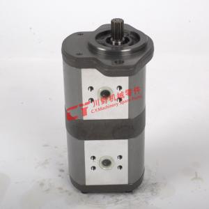 Wholesale HGP32.0 + 32.0 ( CW ) &amp; 4 = Port Excavator Hydraulic Gear Pump Assy Spline Type from china suppliers