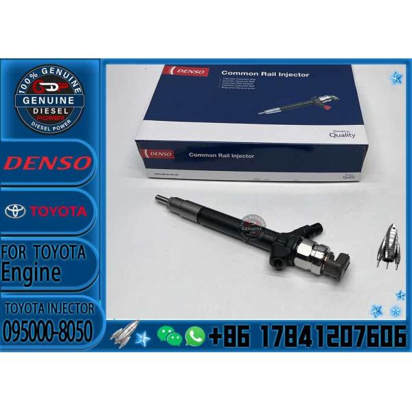 for TOYOTA 1VD-FTV Original Diesel Fuel Injector 8050 095000-8050 0950008050 23670-59018 23670-51040 Injector Nozzle