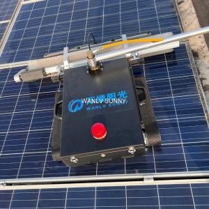 Effective Cleaning Solar Panel Cleaning Robot with Experience and Nylon Bristle