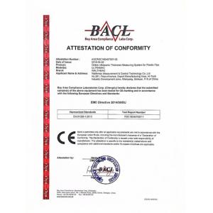 WalthMac Measurement&Control Technology Co., Ltd. Certifications