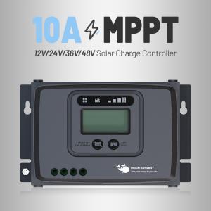 10A MPPT Solar Charge Controller with 100V Input Voltage and 560W Maximum PV