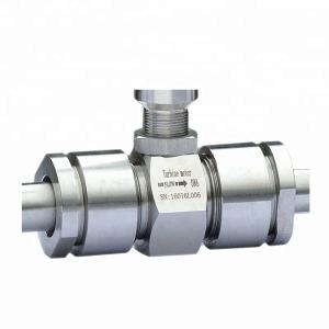 Digital Turbine Type Water Flow Meter Water Turbine Flowmeter For Liquid