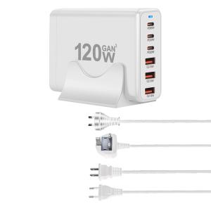 Popular High Quality Pd Gan Fast 120W Charger Intelligent Charging Device for