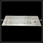 Metal Integrated Trackball Keyboard , 89 Key Keyboard With F1-f12 Function