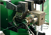 Heat Resistant 60HZ FEP, PFA Extrusion Machine Cable Extrusion Line