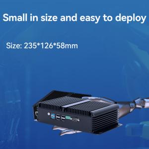 Intel N100 Processor With Four LAN Dual COM and Six USB Industrial Mini PC