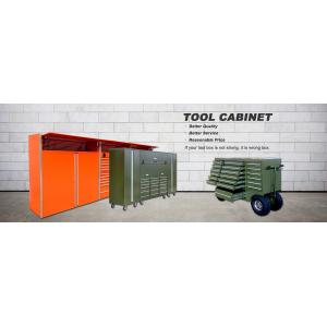 Heavy Duty Mover Trolley Garage Storage Cabinet with Stainless Steel Handles and