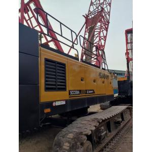 SANY SCC550C-55T Used Crawler Crane 242 HP 180 KW With 55 Ton Lifting Capacity