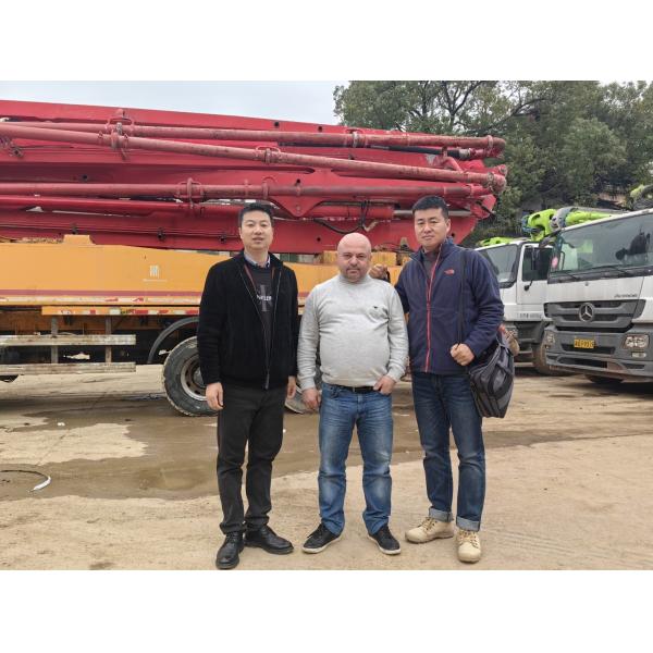 Steady Operation Second Hand Concrete Mixer Lorry All Functions Normal
