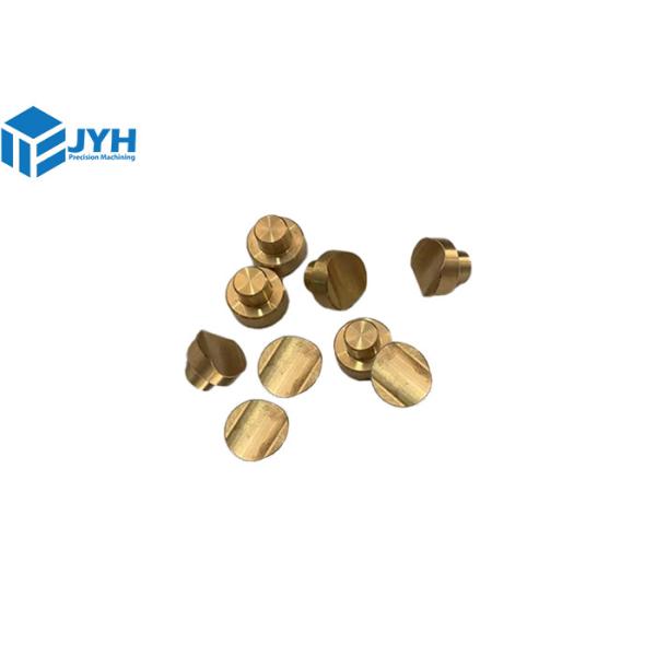 Precision Custom CNC Turning Metal Brass Machining Parts Services With Anodizing