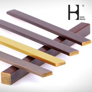 C38000 Rectangular 6m Long Brass Flat Bars Long Using Life