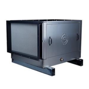 Powerful Smoke Exhaust With Centrifugal Water Curtain Cooling Wind Cabinet