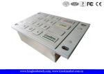 Dust Proof Usb Numeric Keypad , Metal Keypad With 4x4 Matrix and Flush Keys