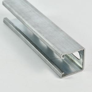 Construction-Ready Metal Strut Channel with C-shaped Design and ±3% Tolerance