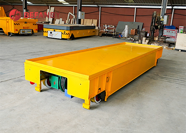 Customized Hand Pendant Control Rail Transfer Cart with 24 Months Warranty for