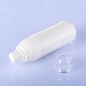 White 2 Oz Clear Plastic Spray Bottles PET Material Round Shape for Perfume
