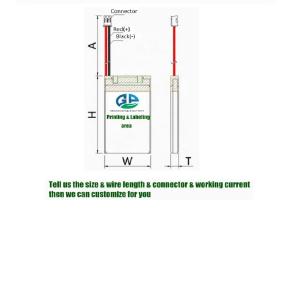 IEC62133 KC Li Polymer Battery Rechargeable 452023 170mah 3.7V