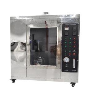 UL94 Flammability Testing Equipment Horizontal and Vertical Flame Chamber for