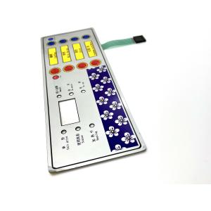 Polycarbonate Glossy Metal Dome Tactile Button Switch With Nicmatic Female