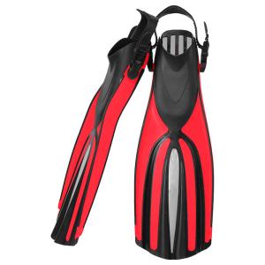 Open Heel Long Blade Scuba Diving Fins Flippers For Freediving Snorkeling